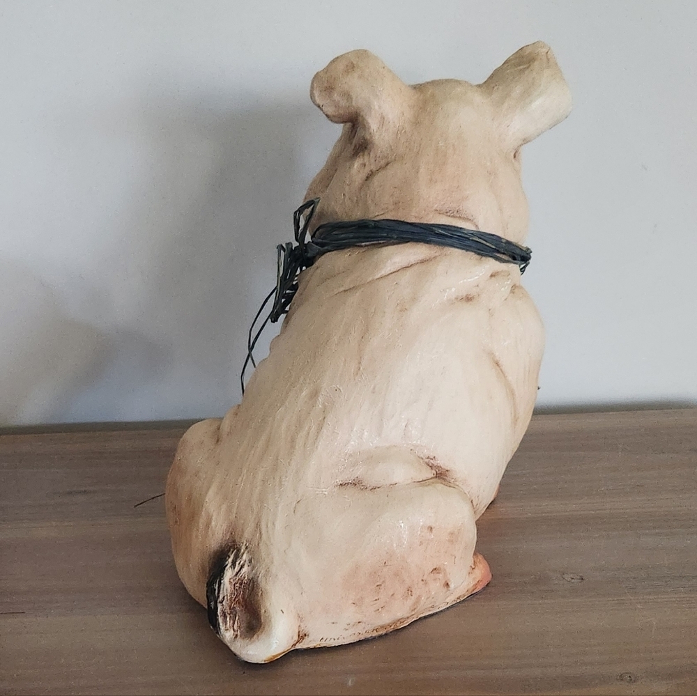 🐷 Vintage 1987 Universal Statuary Pig Figurine Farmhouse Kitchen Rustic Charm - Picture 5 of 15